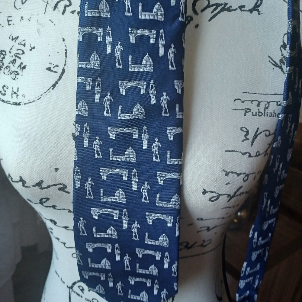 Tucci designer Italian silk tie 👔